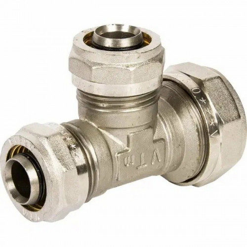 Тройник обжимной 32*26*26мм Valtec VTm.331.N.322626