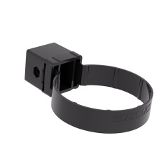 Хомут водосточной трубы ПВХ Kliker, графит Grand Line Premium D120/90