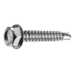 Саморез 5,5х25 кровельный сверло, цинк, без шайбы, 1 шт.