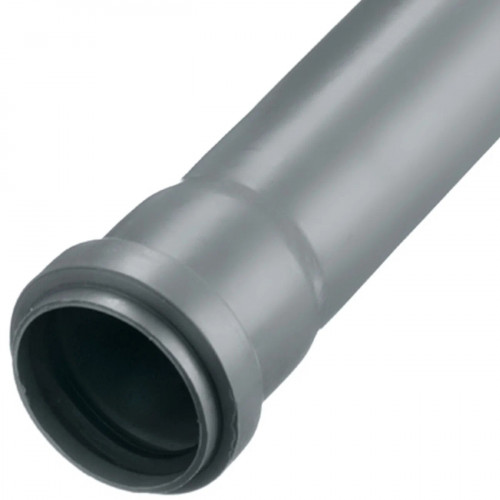 Труба канализационная PP 50х2000х1,8мм, с раструбом РТП 11159