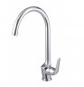 Смеситель для кухни поворотный высокий излив хром, L=363мм plus Advance LeMark LM1205C