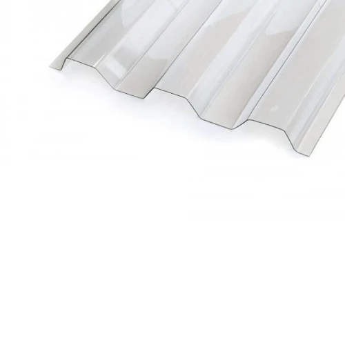 Поликарбонат трапеция МП/С-20 2000х1150х0,8мм (Прозрачный) Berolux