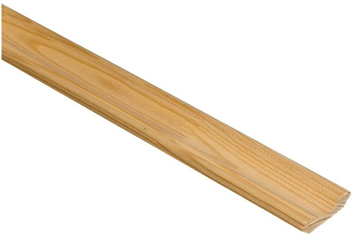 Плинтус 42*42*3000мм клееный деревянный