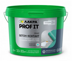 Грунт Бетонконтакт Лакра PROF IT 6 кг