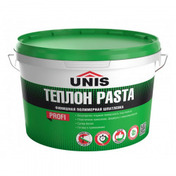 Шпатлевка готовая полимерная Unis Теплон Pasta, 5кг