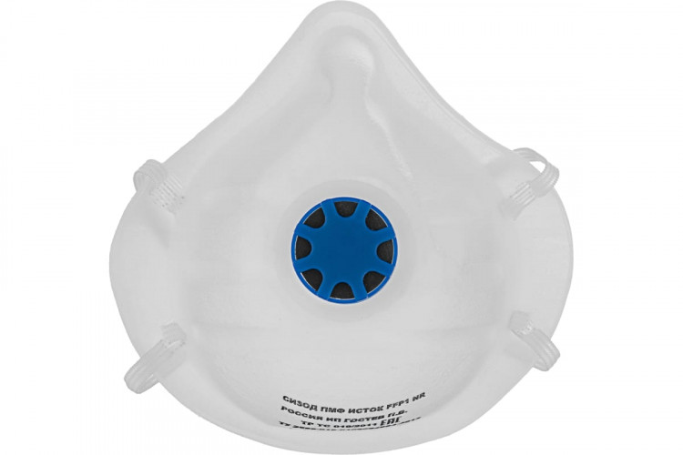Респиратор фильтрующий FFP1 с клапаном NR Исток
