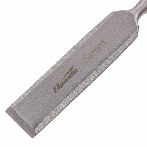 Стамеска прямая деревянная ручка 24мм Sparta 242505