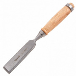 Стамеска прямая деревянная ручка 24мм Sparta 242505