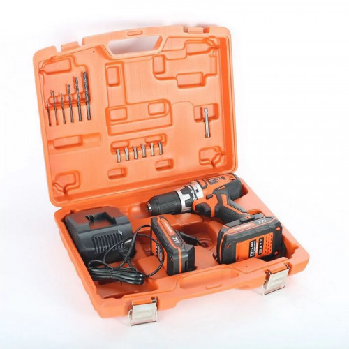 Дрель-шуруповерт аккумуляторный 21В, 1400 об/мин, BR 210 Li Patriot 180301550