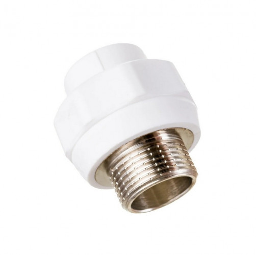 Муфта комбинированная 20мм*3/4 дюйма, наружная резьба Valtec VTp.701.0.02005