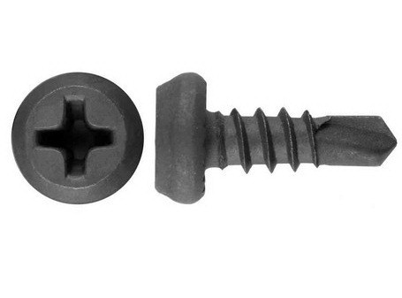 Саморез по металлу 3,5*11мм, сверло, 100шт