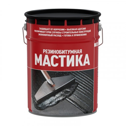 Мастика резинобитумная ХимТоргПроект, 5 л