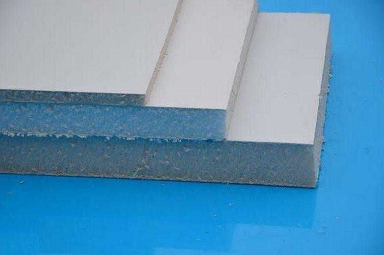 Сэндвич-панель 0.5мм 1500*3000*32мм дверная, пенопласт