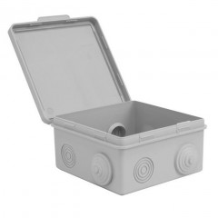 Коробка распределительная ОП 100х100х50, 7 вводов, IP54 TOKOV ELECTRIC