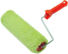 Валик Зеленый Полиакрил ФАСАДНЫЙ малярный в сборе,ворс 18мм, 58*180мм