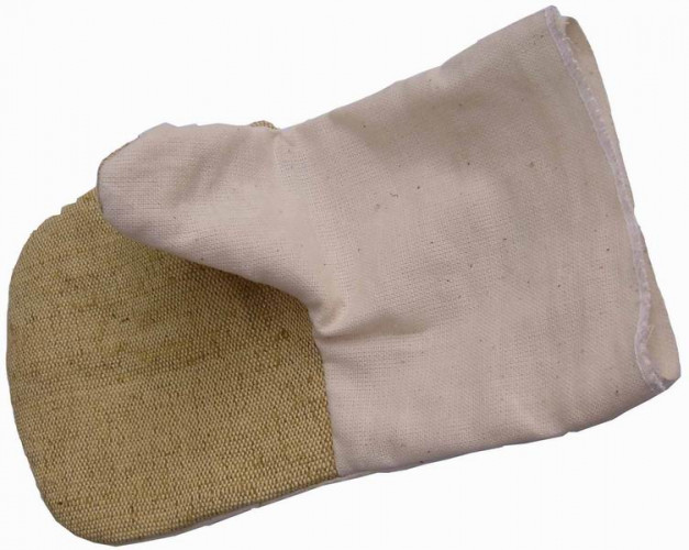 Рукавицы х/б с брезентовым наладонником