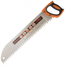 Ножовка/Пила по газо- и пенобетону 550мм шаг 16мм, закругленная Премиум Дельта 10110