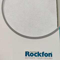 Плита потолочная 1200х600 Лилия (Lilia) 15мм, Rockfon 14шт/10,08м2/уп