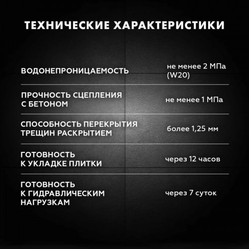 Эластичная гидроизоляционная масса CR 166 (компонент А и Б) Церезит 16 кг