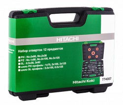 Набор отверток 12 предметов Hitachi