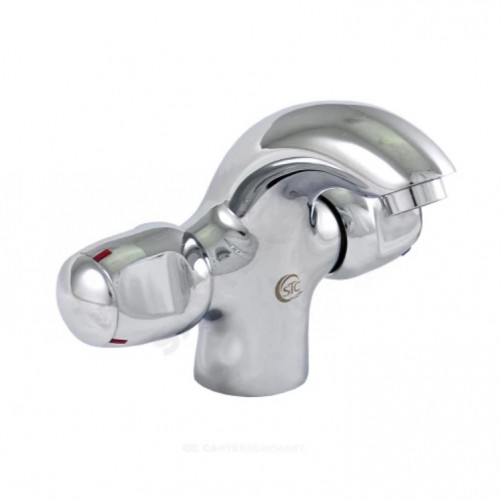 Смеситель для умывальника двуручный Юнона STC 5100