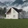 Фиброцементный сайдинг Roofas Click Оникс 12х200(190)х2500мм, 0.5м2