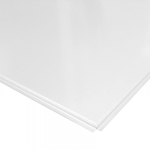 Панель с открытыми стыками Tegular K45 3306 595х595мм, Белый матовый Cesal (Альконпласт)