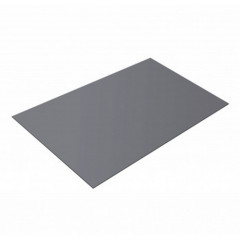 Лист плоский стальной ПЭ RAL 7004 сигнально-серый 0,4х1250х2000мм