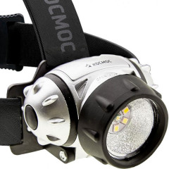 Фонарь налобный светодиодный H19LED КОСМОС в комплекте с батарейками (3*ААА)