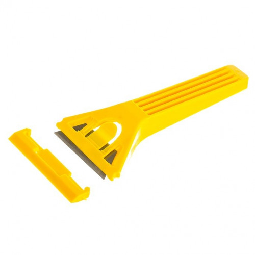 Скребок пластмассовый 5 лезвий 50мм Бибер 55541