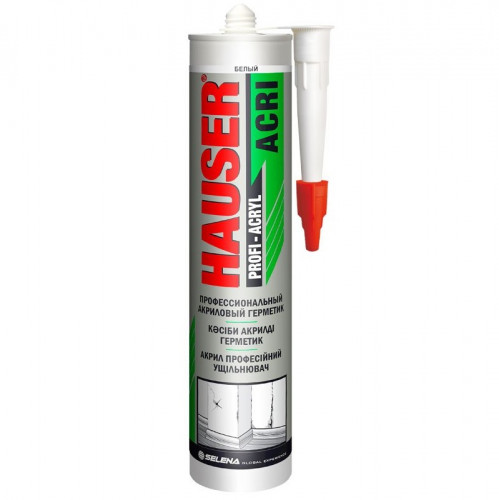 Герметик акриловый белый Hauser Acri 260 мл