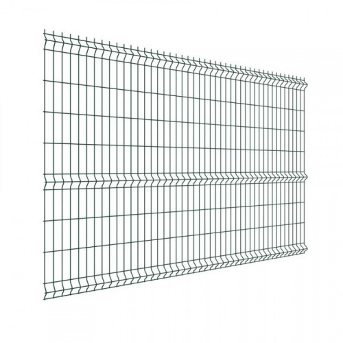 3Д забор сетчатый 1530х2500х4мм зеленый (6005) 200х55мм Medium Grand Line