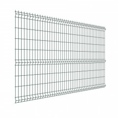 3Д забор сетчатый 1530х2500х4мм зеленый (6005) 200х55мм Medium Grand Line