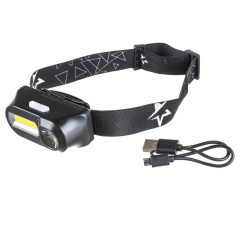 Фонарь COB аккумуляторный налобный 3Вт, 1.2 А.ч. Космос KocH3WDLith