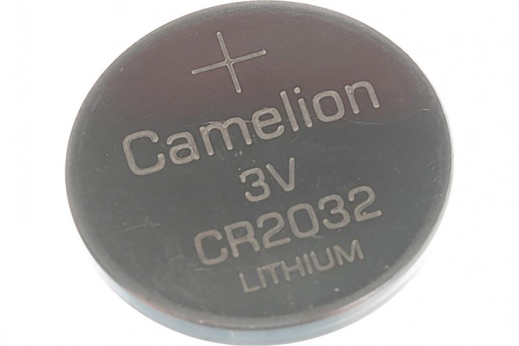 Батарейка литиевая CR2032, Camelion 1595