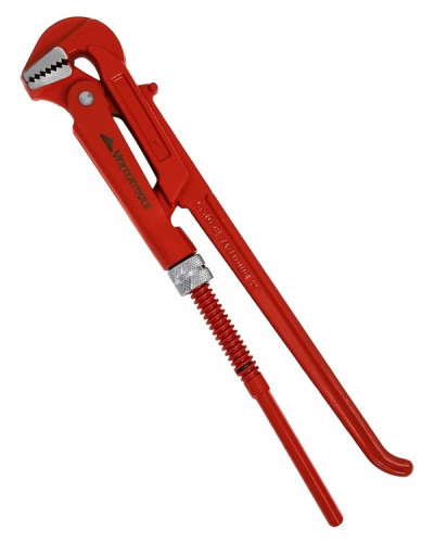 Ключ трубный рычажный №1 300мм Vertextools 2110-01