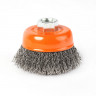 Щетка-крацовка чашечная 100мм*М14, гофрированная проволока, для УШМ Patriot 813010003