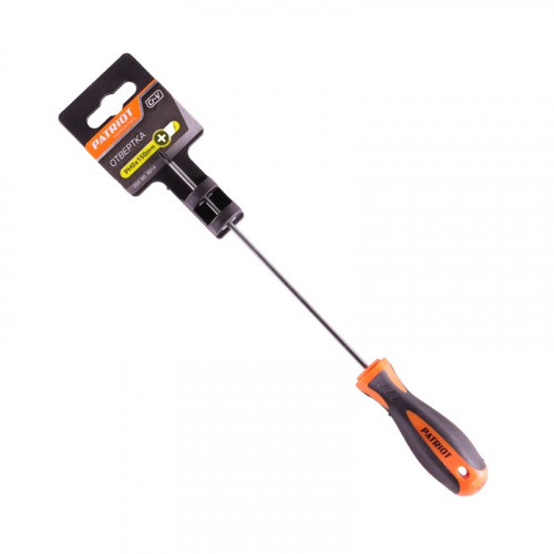 Отвертка крестовая PH0х150мм магнитная, двухкомпонентная ручка Patriot 350003014
