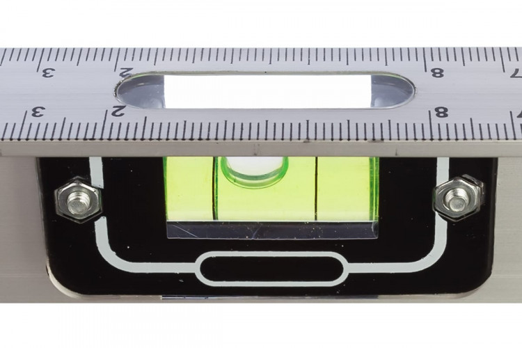 Уровень алюминиевый 2000мм Рельс 3 ампулы (1 поворотный) Matrix 34041