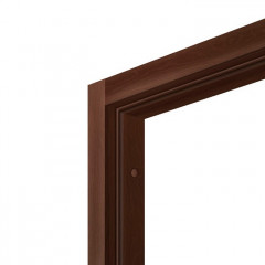 Брус коробочный экошпон 28х70х2050мм дуб Луго темный без притвора, телескоп Олови