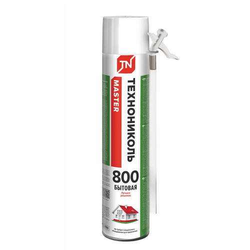 Пена монтажная бытовая Технониколь 800 MASTER всесезонная 800 гр
