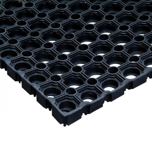 Коврик ячеистый 50х80см, 16 мм резиновый, Решетка