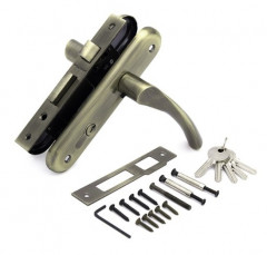 Замок врезной Palladium AL 1613 AB Античная бронза