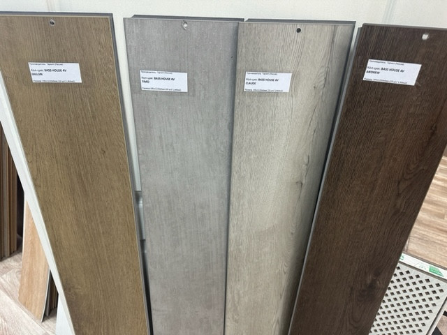 Модульная полимерная SPC плитка 1220х195х4мм Claude Bass House Tarkett 8шт/1.9м2/уп