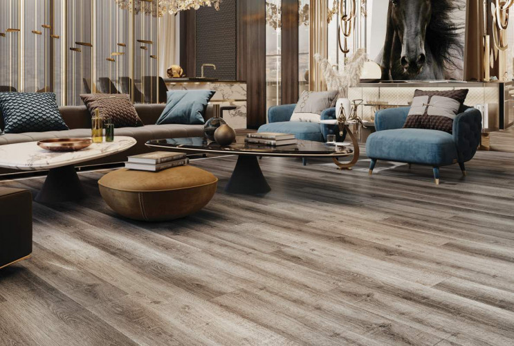 Кварц-винил SPC Cronafloor Alpha Дуб Мюнхен А102 с фаской (10шт/2.16м2)