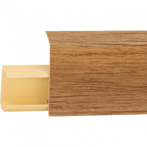 Плинтус Winart Quadro 55, 567 Дуб Исандо, 2,2м со съемной панелью