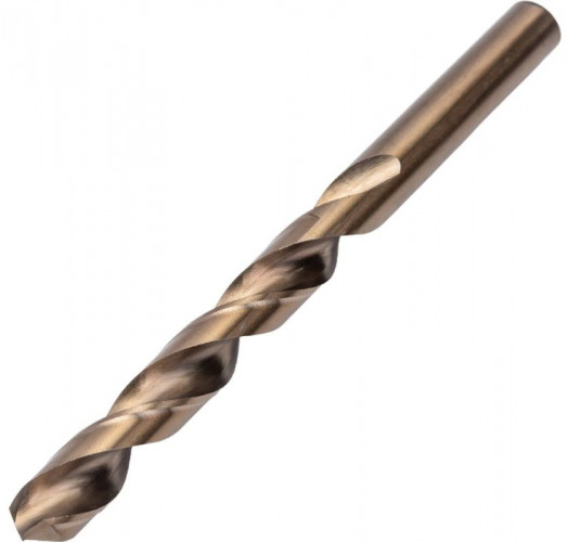 Сверло по металлу 10х125(85)мм кобальт M35 Vertextools 515-10