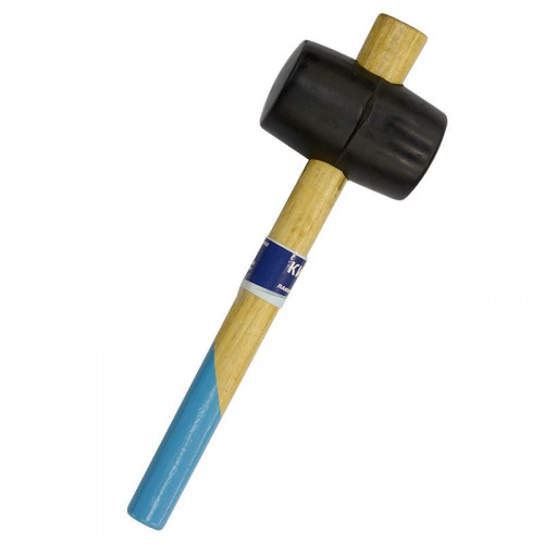 Киянка резиновая 900гр деревянная лакированная ручка T4P 3304004