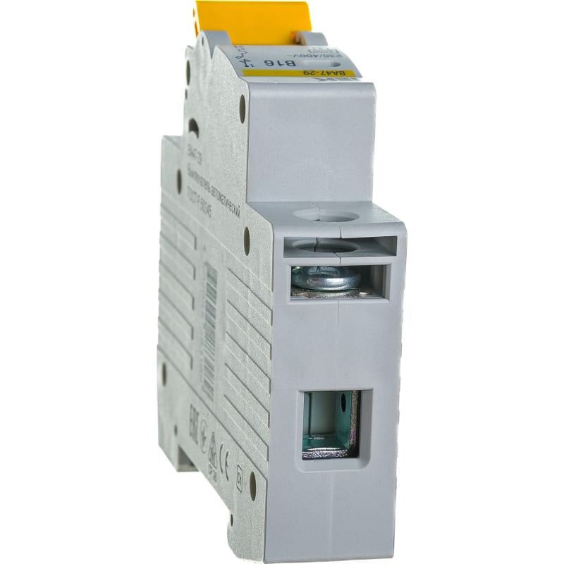 Автоматический выключатель iek 16а 1п. Mrd10-16 IEK. IEK c50 6ka 1p+n. ПЭ-40 TDM.