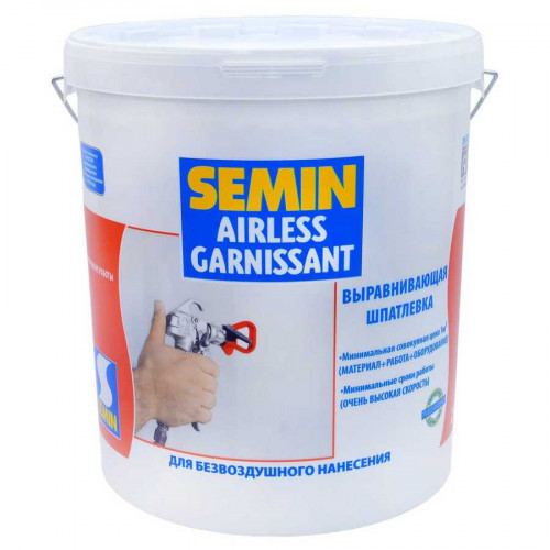 Шпатлевка Semin Airless Garnissant, 25кг
